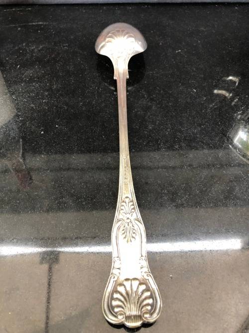 WOW !!! STUNNING LARGE SILVER PLATED TUREEN BY SERANCO WITH ANTIQUE SERVING SPOON