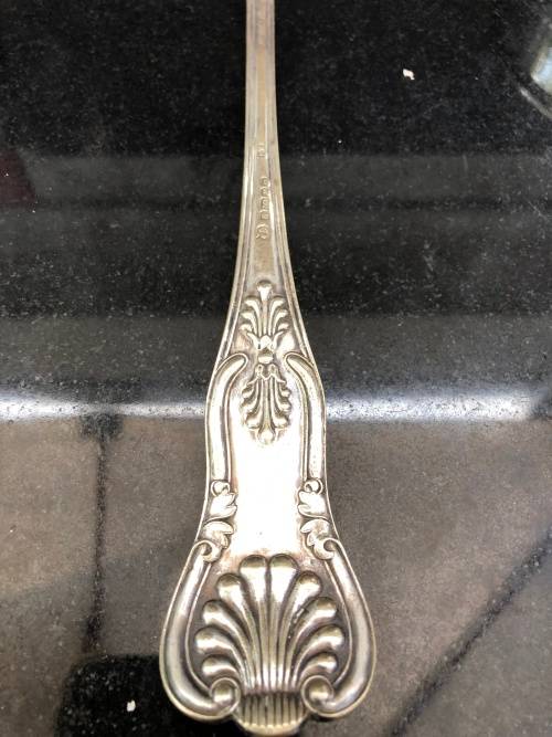 WOW !!! STUNNING LARGE SILVER PLATED TUREEN BY SERANCO WITH ANTIQUE SERVING SPOON