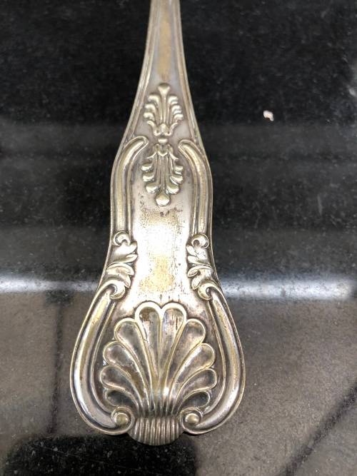 WOW !!! STUNNING LARGE SILVER PLATED TUREEN BY SERANCO WITH ANTIQUE SERVING SPOON