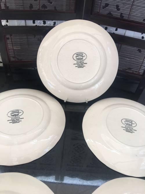 5 x Collectors Laura Ashley Susanna Johnson Brothers England Porcelain 25 cm Dinner Plates