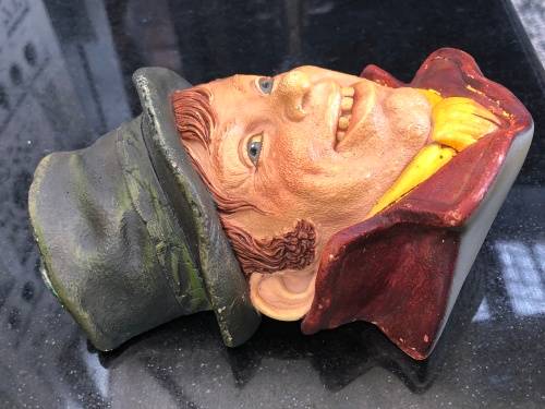 WOW !!! ARTFUL DODGER - VINTAGE LEGEND PRODUCTS CHALKWARE 3D WALL HANGING FIGURINE