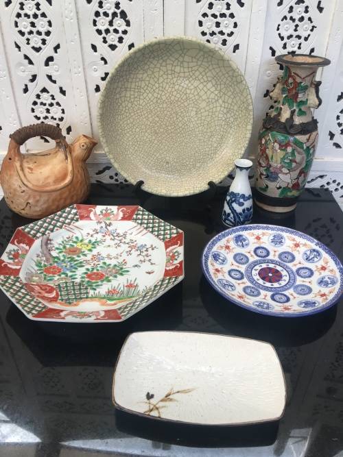 Rare Antique Japanese Fukagawa Seiji Kaisha  c 1879-1897 Plate. Depicting Japanese Zodiac. 22.5 cm