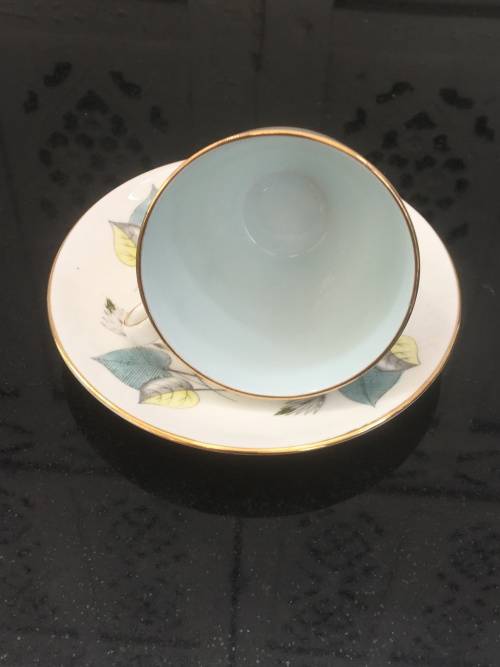 Stunning c1950s  "Hazel Thompson" Foley "Wind Flower Small Tea cup & Saucer