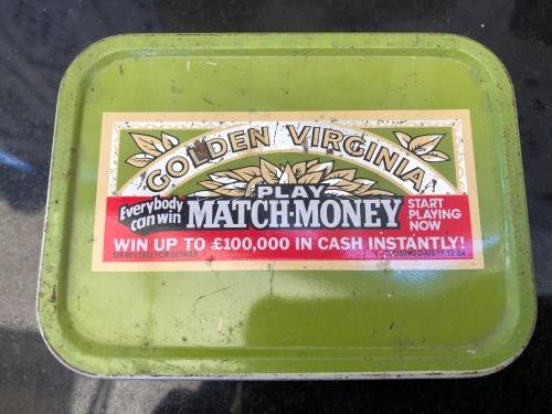 WOW !!! FANTASTIC COLLECTION OF VINTAGE CIGARETTE TINS AND OTHERS- SOME DATING TO AROUND WW11