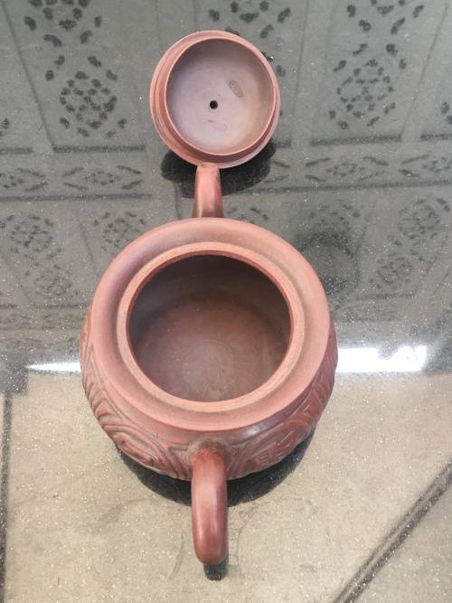 Vintage Mid c1900s Made in The Peoples Republic of China Yixing Tripod Footed Tea Pot. Treasures