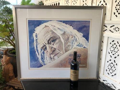 INVESTMENT ART !! WALTER BATTISS (1906 - 1982) SIGNED NUMBERED 156/250 LIMITED EDITION LITHOGRAPH