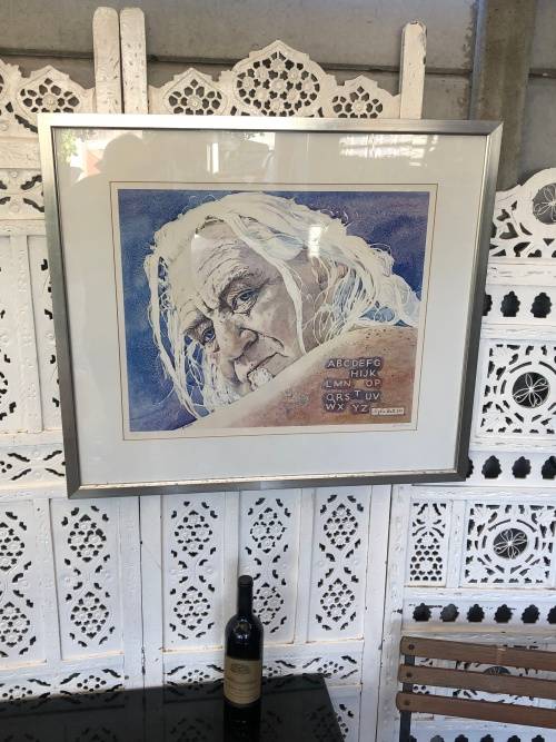 INVESTMENT ART !! WALTER BATTISS (1906 - 1982) SIGNED NUMBERED 156/250 LIMITED EDITION LITHOGRAPH