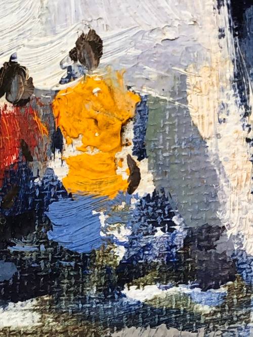 INVESTMENT ART !!!! - WESSEL MARAIS (1935 - 2009) - OIL ON CANVAS PANEL - HIGHLY ACCLAIMED SA ARTIST