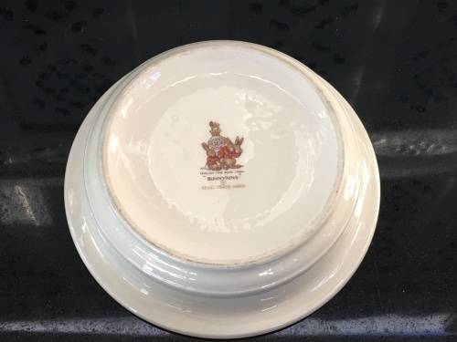 Delightful Collectible Royal Doulton Bunnykins English Fine Bone China Cereal Bowl 15.5 cm
