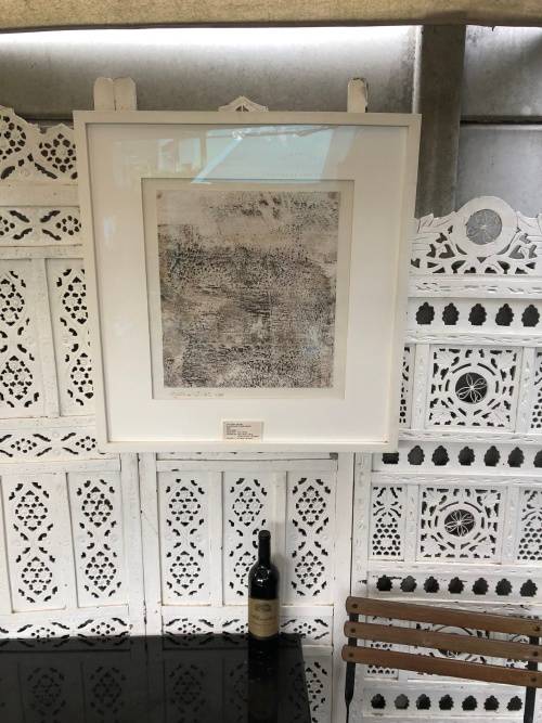 INVESTMENT ART !! CYNTHIA VILLET (1934 - 2018) SA 20th CENTURY FRAMED OIL ON PAPER - AUTHENTICATED