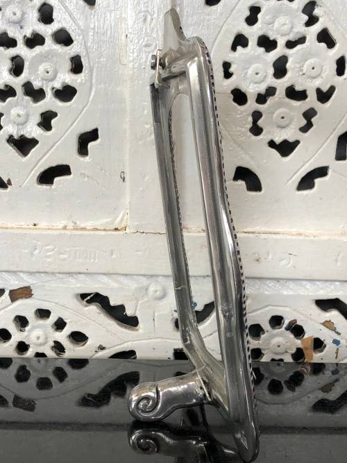 WOW !!! VINTAGE CARROL BOYES PEWTER MEDIUM SIZE PICTURE FRAME # 2