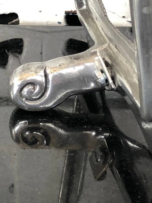 WOW !!! VINTAGE CARROL BOYES PEWTER MEDIUM SIZE PICTURE FRAME # 2