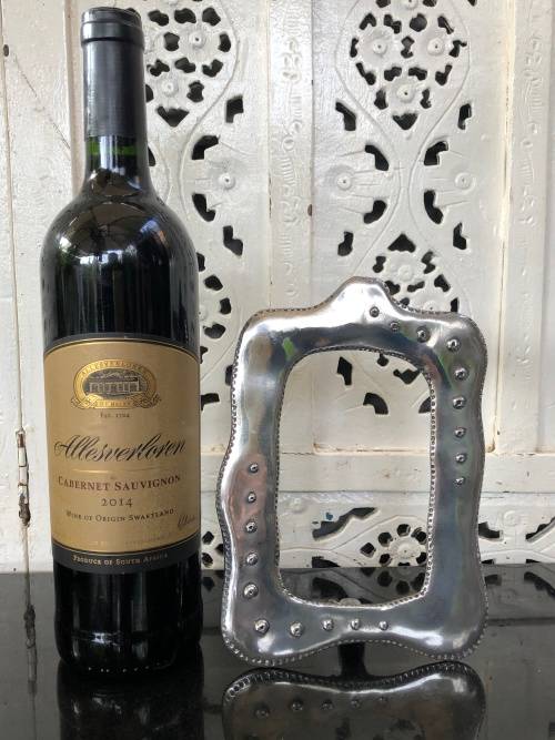 WOW !!! VINTAGE CARROL BOYES PEWTER MEDIUM SIZE PICTURE FRAME # 2