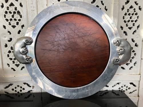 WOW !!! VINTAGE CARROL BOYES CHALLAH BREAD BOARD - SECOND HAND AND USED