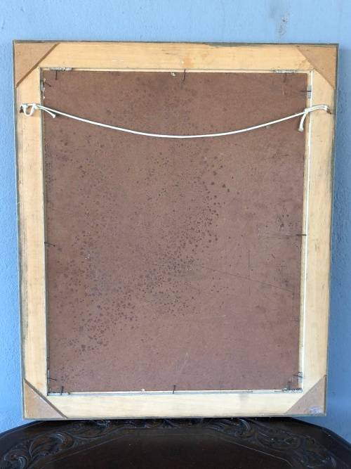 INVESTMENT ART !!! CARLO SDOYA (1914 - 1996) FRAMED OIL ON BOARD - CLEARLY SIGNED