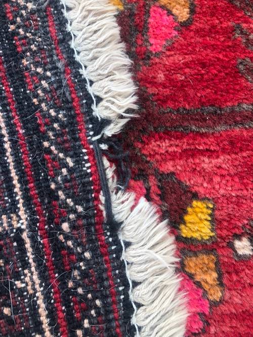 FANTASTIC PURE WOOL HAND KNOTTED QASHQAI SHIRAZ PERSIAN CARPET 2110 X 1190mm - LIGHT WEAR