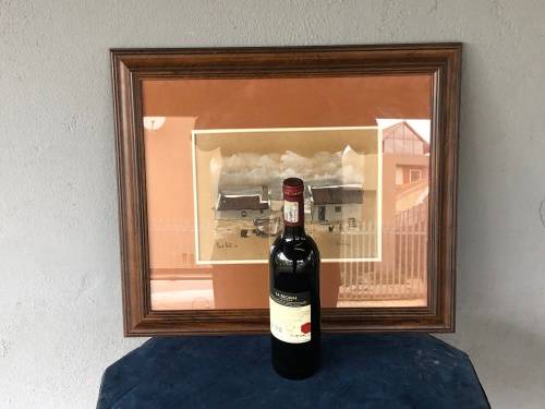 INVESTMENT ART !! PAUL BOTES (1940 - ) ORIGINAL FRAMED PASTEL ON PAPER - TITLED ARNISTON DATED 1979