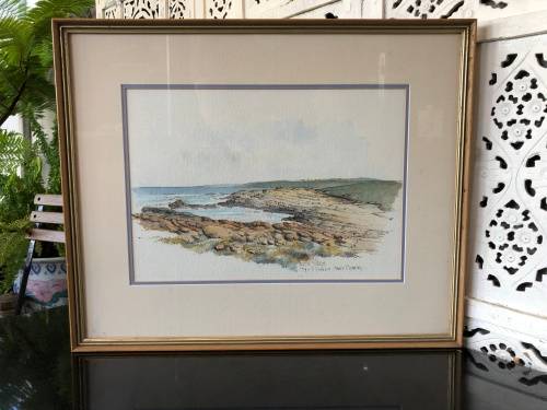 INVESTMENT ART !!! FREDERIKE STOKHUYSEN (1938 - ) STUNNING FRAMED WATERCOLOR