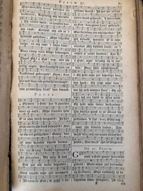 WOW !!! LEATHER BOUND - ANTIQUE DUTCH BIBLE BY JOHANNES ENSCHEDE & SONS c 1884