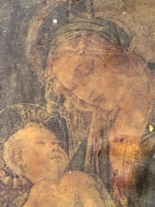 WOW !!! ANTIQUE - POSSIBLY 18th CENTURY, RUSSIAN ORTHODOX ICON HINGED TRAVELLING SHRINE