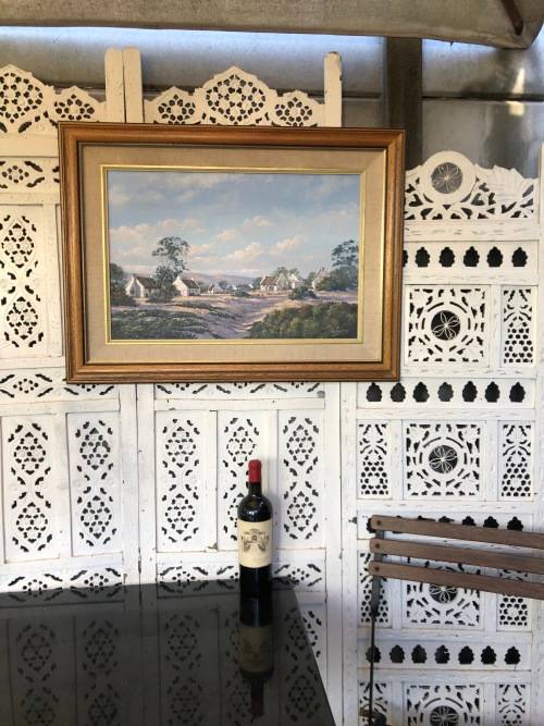 MATT LOUWRENS (1936 - ) - FAMOUS LISTED SA ARTIST - STUNNING OIL PAINTING IN A GORGEOUS FRAME