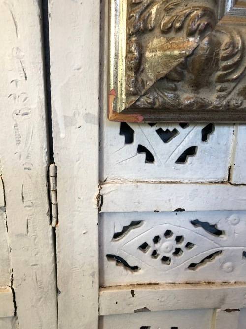 WOW !!! AMAZING DETAILED FRAMED 3D HAND PAINTED CERAMIC TILE OF VENETIAN CANAL