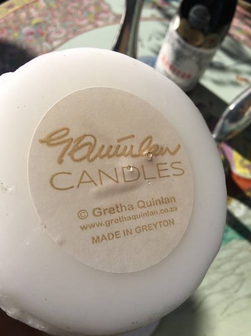 WOW !!! STUNNING TALL SOLID BRUSHED ALUMINIUM CANDLE STICKS WITH CANDLES