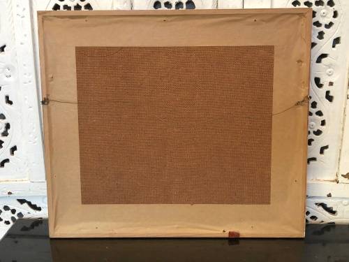 BEAUTIFUL - CHINESE WATERCOLOR PAINTING ON SILK - STUNNING DECOR ITEM