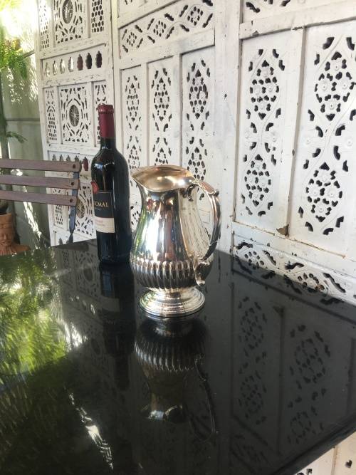 Vintage Silverplated Water Ewer 1 Lt With Markings in very good Condition