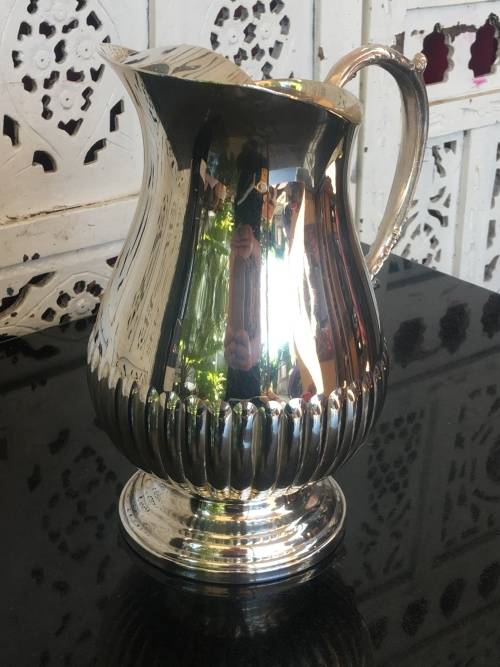 Vintage Silverplated Water Ewer 1 Lt With Markings in very good Condition