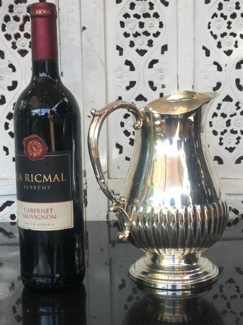 Vintage Silverplated Water Ewer 1 Lt With Markings in very good Condition