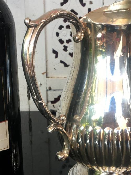 Vintage Silverplated Water Ewer 1 Lt With Markings in very good Condition