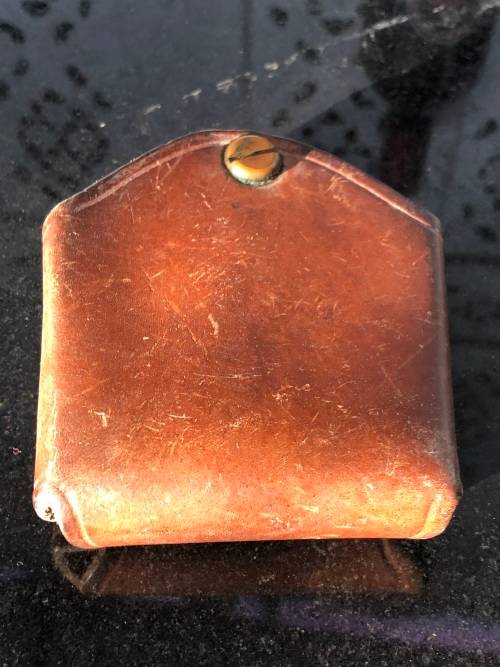 WOW !! GENUINE THICK LEATHER BIANCHI #30 CLIP GRIP FOR .45 AUTO - CLEARLY MARKED