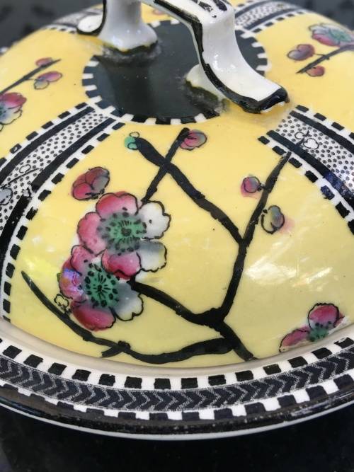 RARE c1910 Marked Royal Staffordshire Pottery Wilkinson LTD England 3 Piece Soap Dish