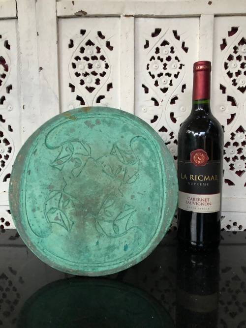 ROBERT THIXTON ( SA 20th C) AMAZING SIGNED LIMITED EDITION NUMBERED 1/5 BRONZE PLAQUE DATED '96