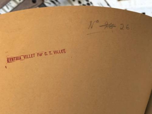 WOW !! CHARLES THEODORE VILLET ( 1896 - 1963) - STUNNING WATERCOLOR PAINTING No 26 - TITLED & SIGNED