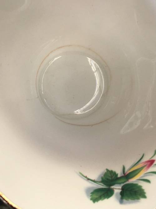 Royal Albert Bone China "Rosemary" c1950-1970 "Sweetheart Roses" Std Size Tea Trio Display Item