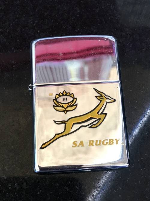 Genuine Zippo S.A. Rugby 2007 Limited Edition Bradford USA Lighter. Used.