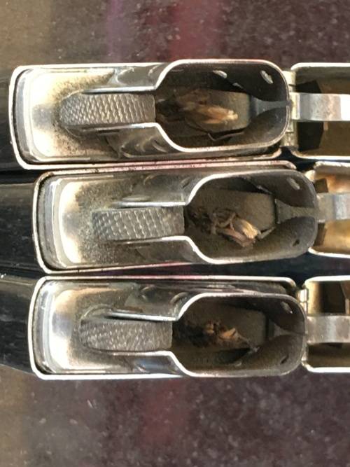 Vintage Lot 3 Genuine Zippo Harley Davidson  Bradford USA Lighters. Used.