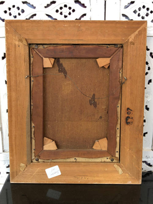 INVESTMENT ART !!! JAN PONSTUN (DUTCH) FANTASTIC FRAMED OIL ON CANVAS PAINTING - DATED 1913