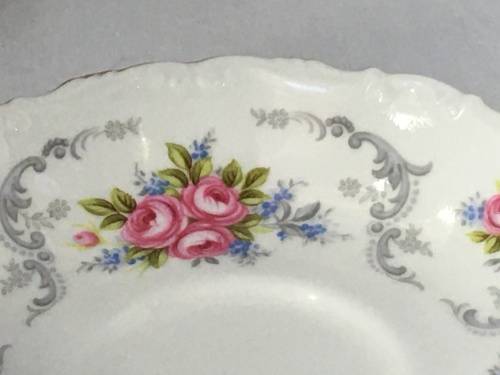 Royal Albert `TRANQUILLITY`,Trio - c1969 Cup Shape,Gainsborough, Malvern,