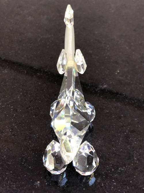 STUNNING SWAROVSKI STYLE CRYSTAL RHINOCEROS - EXQUISITE PIECE