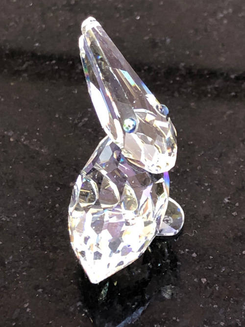 STUNNING RARE SWAROVSKI CRYSTAL  PELICAN - EXQUISITE PIECE - CLEARLY MARKED - DISCONTINUED
