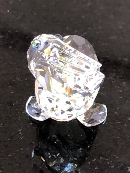 STUNNING RARE SWAROVSKI CRYSTAL  PELICAN - EXQUISITE PIECE - CLEARLY MARKED - DISCONTINUED