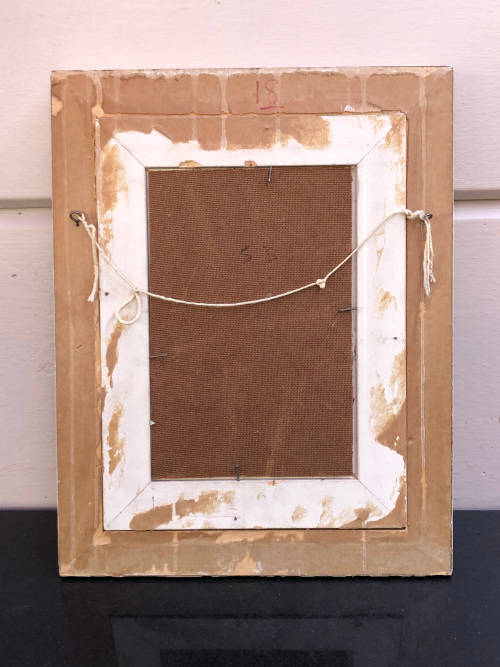 Stunning framed oil on board painting - signed and dated 1976 (in the style of Carl Büchner)