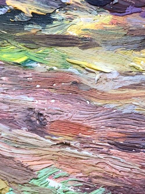 CHARLES MASSER (SA 20th C) OIL ON BOARD LANDSCAPE PAINTING FRAMED IN A BLACK FRAME