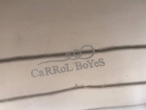 CARROL BOYES (1954 - 2019) FUNCTIONAL ART !!! MOGHUL PATTERN PLATTER - CLEARLY MARKED