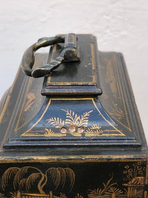 EDWARDIAN FRENCH CHINOISERIE REVIVAL BRACKET CLOCK CIRCA 1900-1910, 100% WORKING!!