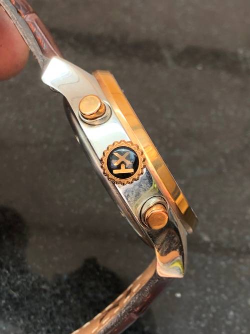 TIMEX WORLD TIME INTELLIGENT QUARTZ WATCH WITH LEATHER STRAP - LIKE NEW - WORKING 100%