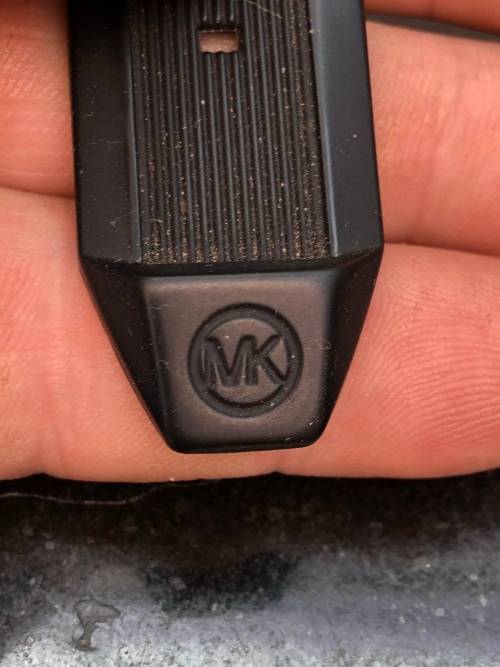 MICHAEL KORS MK-8152 STYLISH DYLAN BLACK BULKY MENS QUARTZ WATCH - WORKING 100%